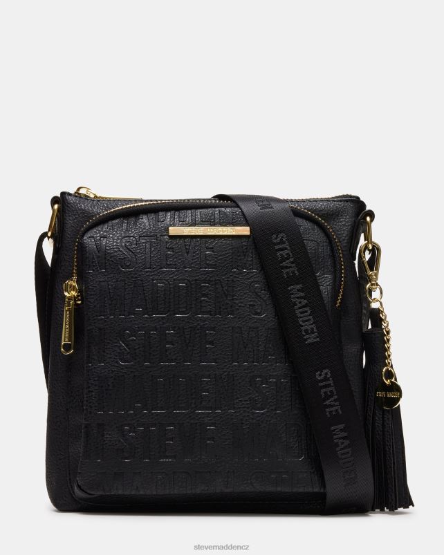 Taška Černá LR2BN355 unisex Steve Madden logo crossbody