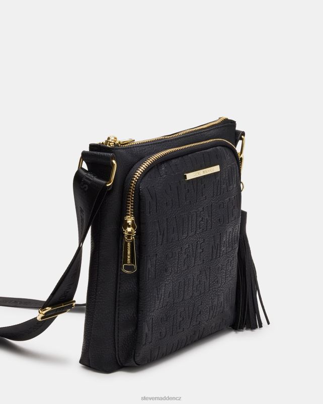 Taška Černá LR2BN355 unisex Steve Madden logo crossbody