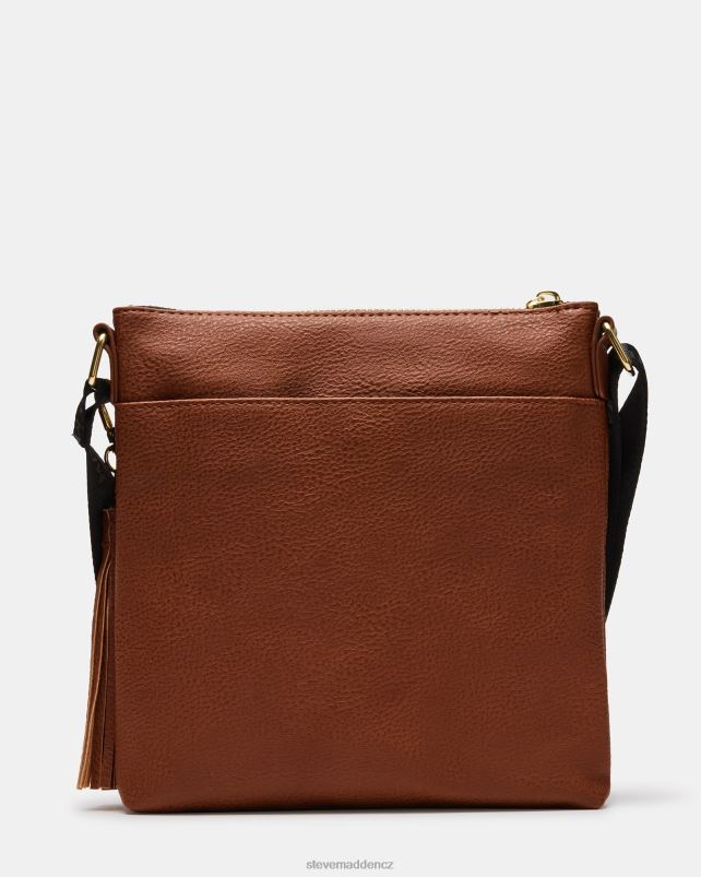 Taška koňak LR2BN368 unisex Steve Madden logo crossbody