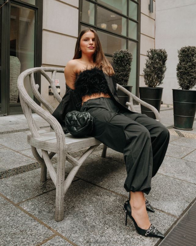 nošení Černá LR2BN746 ženy Steve Madden nessa top